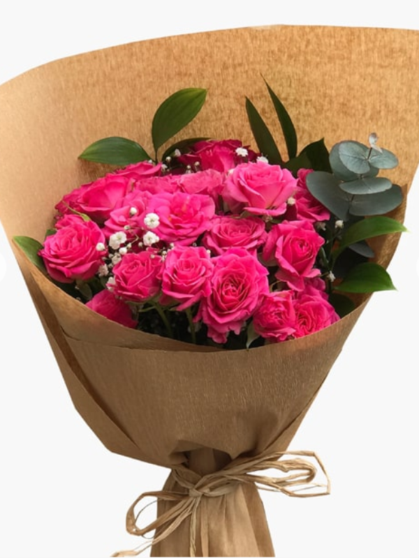  Çayyolu Çiçekçi - Fuşya Gül Masalı