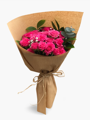  Çayyolu Çiçek Siparişi - Fuşya Gül Masalı