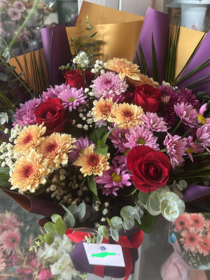  Ankara Çelenk Siparişi - Kasımpatı Buketi